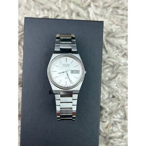 Seiko Quartz Stainless Steele A6 Mens Watch